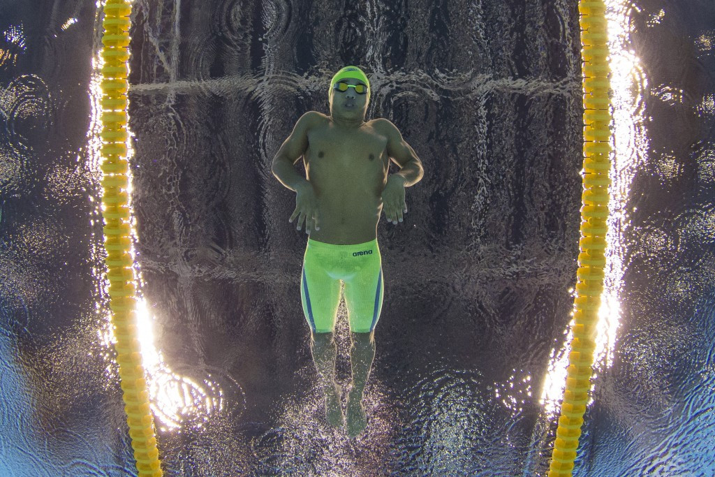 Carlos Serrano won the men’s 100m  breaststroke SB7 event at Rio 2016 in a world record ©Getty Images