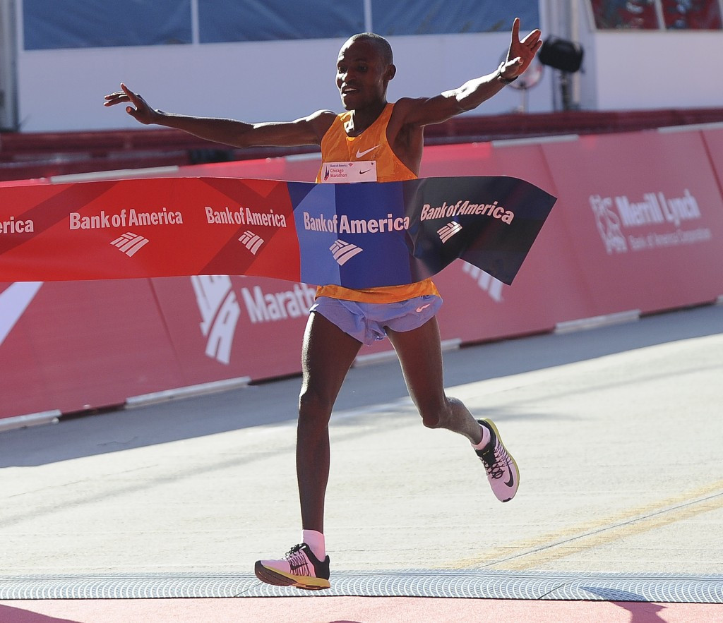 Kenyans Chumba and Kiplagat out to defend Chicago Marathon titles