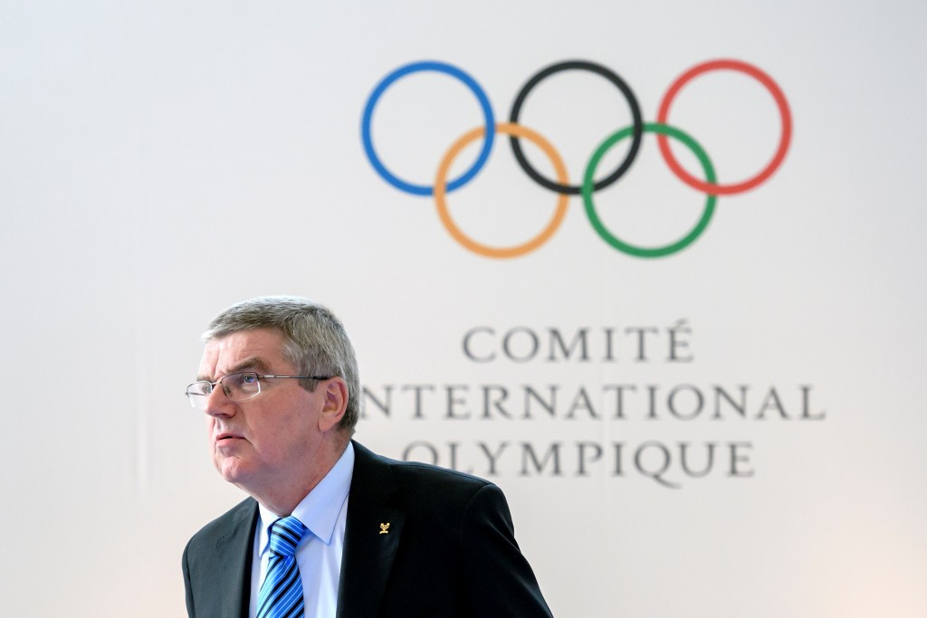 IOC President Thomas Bach claimed the recommendations would help to harmonise the global anti-doping system ©Getty Images
