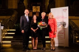 The DOSB has awarded its equality prize to Ulla Koch, head coach of the German Gymnastics Federation, at a ceremony in Hannover ©DOSB