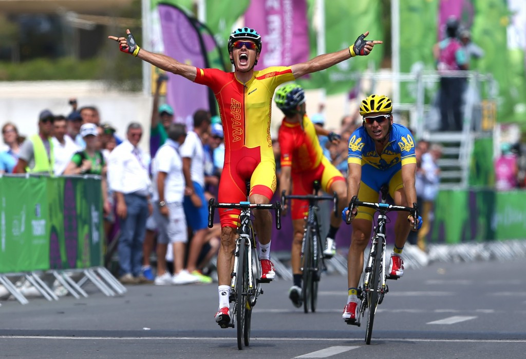 Spain's Luis Leon Sanchez took gold just three days after winning time trial bronze ©Getty Images