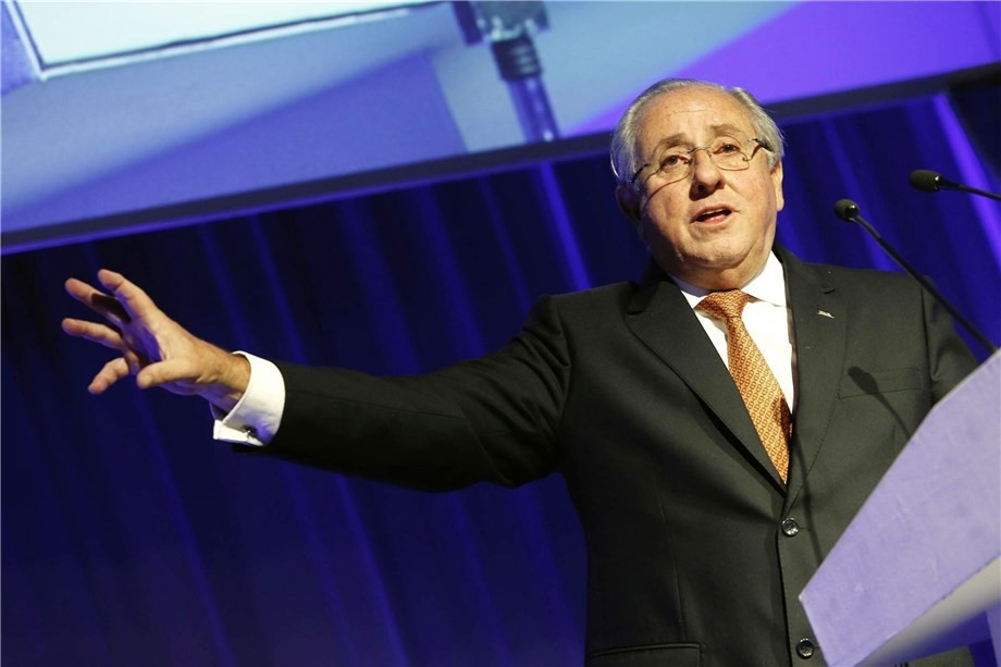 Ary Graça was re-elected FIVB President during the organisation's World Congress ©FIVB