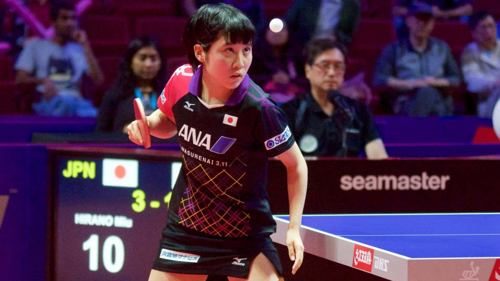 Hirano makes history as youngest ever winner of ITTF Women's World Cup