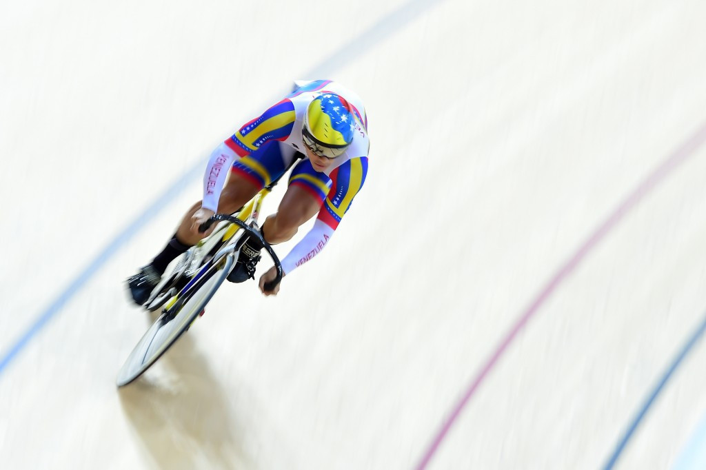 Colombia's Santiago Ramírez won the men's kilometre time trial, along with the team sprint ©Getty Images