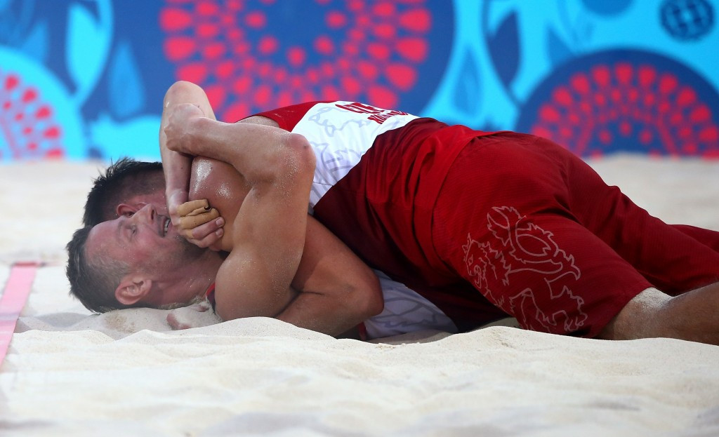 They were beaten to the bronze by Premsyl Kubala and Jan Hadrava of the Czech Republic ©Getty Images