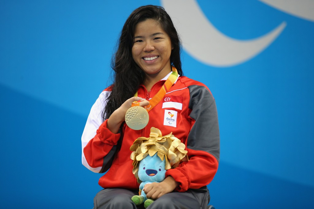 Singapore's Paralympian Yip Pin Xiu is set to receive SGD $400,000 ($291,000/£234,000/€260,000) for the two gold medals that she won in the recent Rio 2016 Paralympic Games ©Getty Images