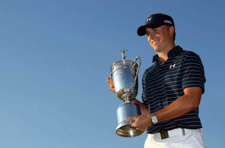 American 21-year-old Jordan Spieth secured his second consecutive major title with a dramatic victory at the US Open ©Getty Images