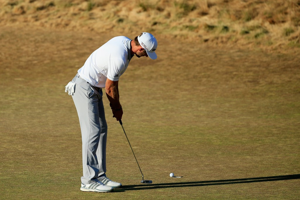 Dustin Johnson three-putted on the last to hand fellow American Jordan Spieth the title