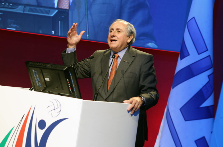 Ary Graça was re-elected for a fresh eight-year term as FIVB President earlier this month ©FIVB