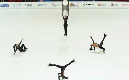 Italian representatives "Celebrity" took the gold medal in the quartet competition ©FIRS
