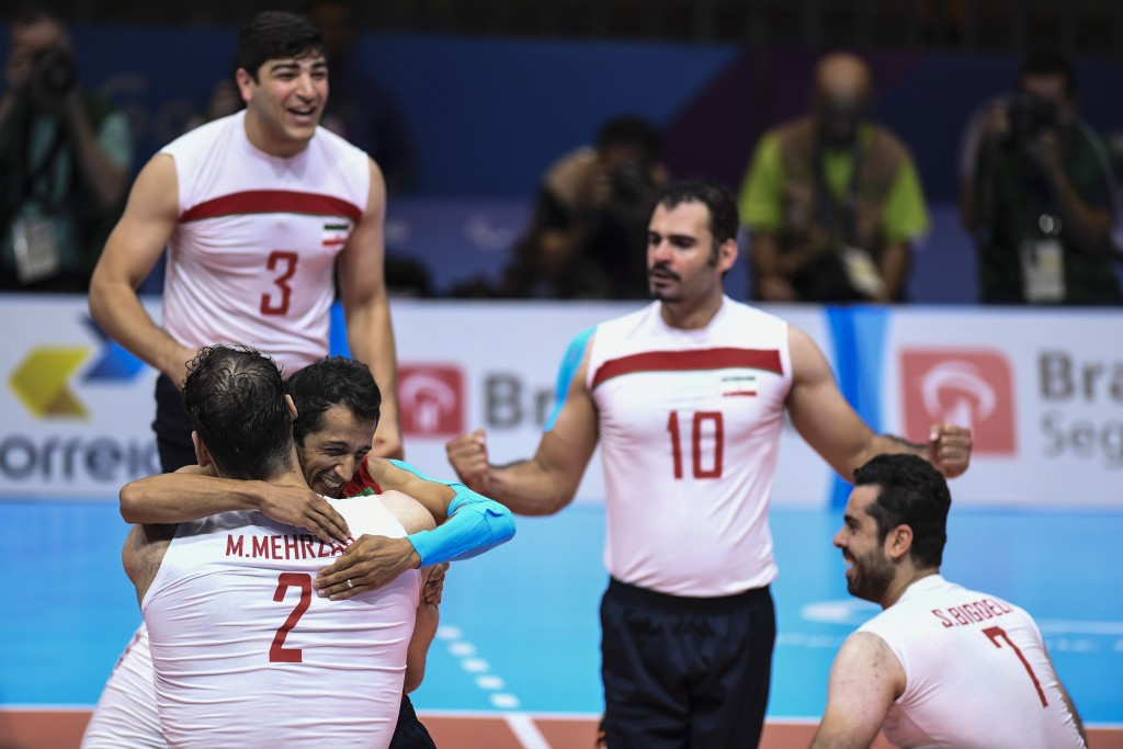 Iran’s victory over defending Paralympic champions Bosnia and Herzegovina at Rio 2016 has seen them rise to the top of the men's standings ©Getty Images