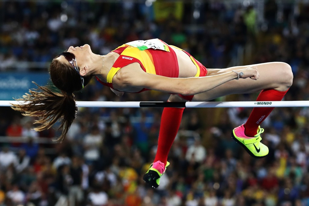 Spanish high jumper Ruth Beitia was crowned the women's athlete of the year ©Getty Images
