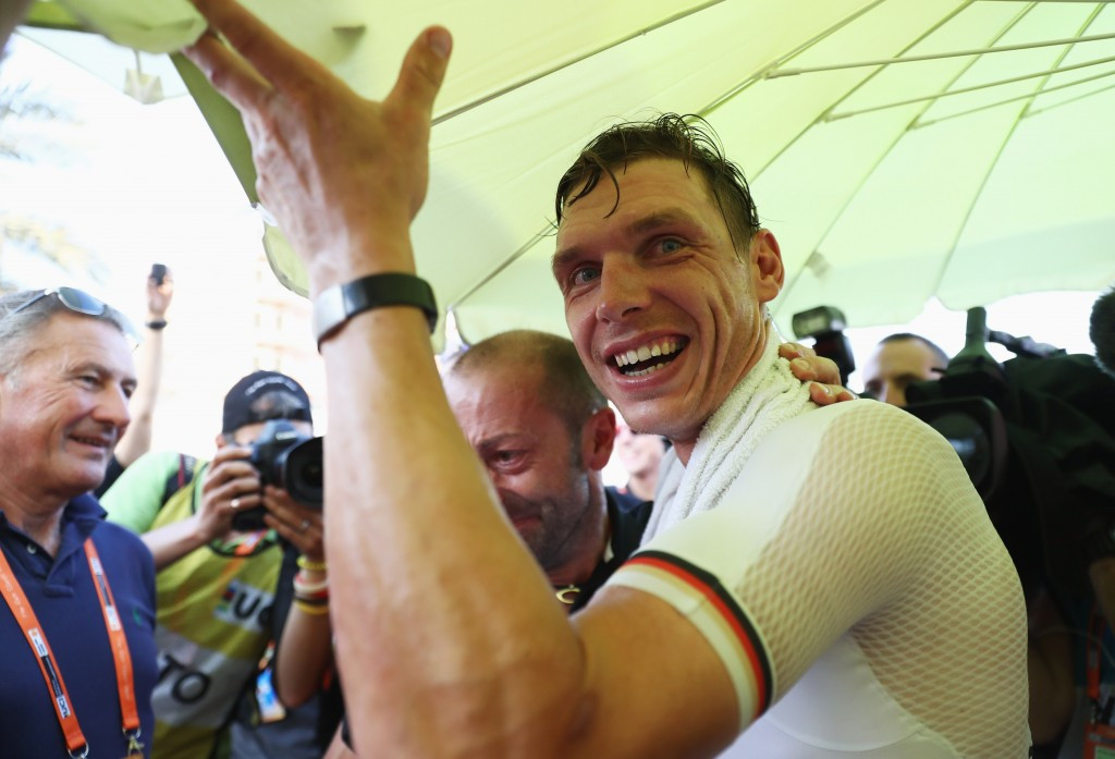 Germany's Tony Martin had won his fourth time trial world title earlier in the week ©Getty Images