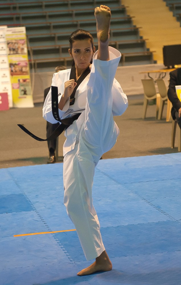 Israel’s Sylvie Rouquie suffered an injury on the eve of the recent WTF World Poomsae Championships in Lima ©WTF