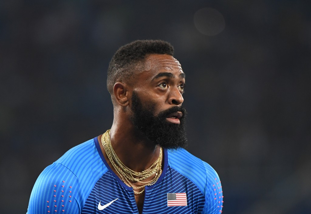 Tyson Gay confirmed the death of his daughter to a local television station ©Getty Images