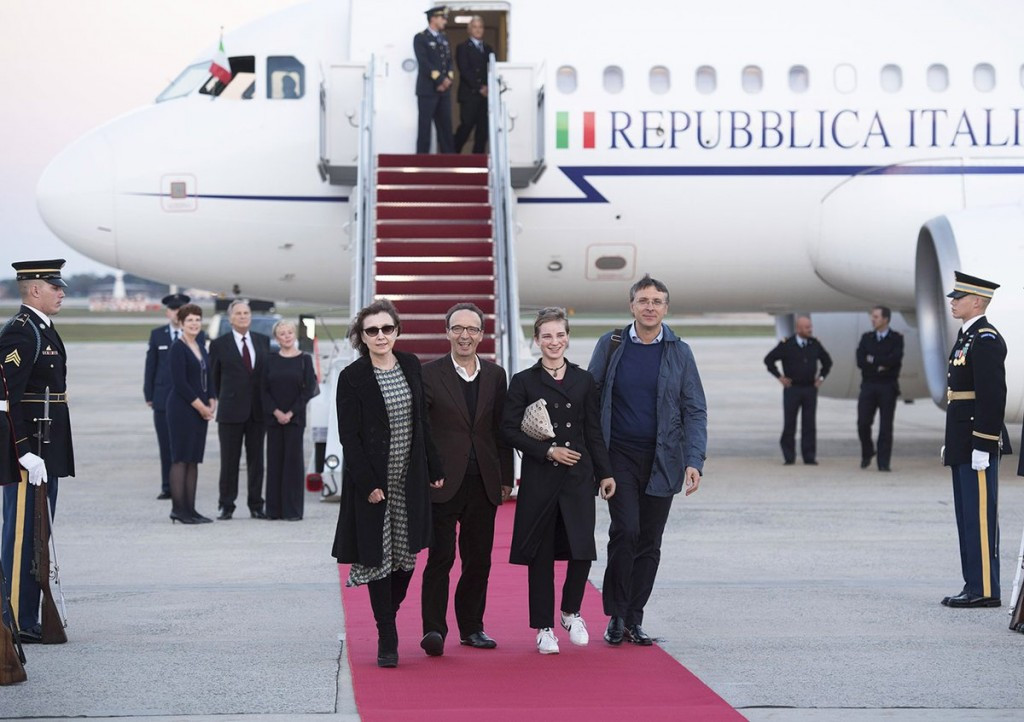 Beatrice Vio's achievements were hailed by Italian Prime Minister Matteo Renzi ahead of the visit ©Twitter/Ambasciata U.S.A.
