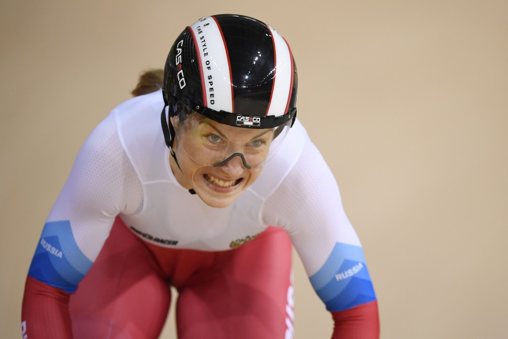Shmeleva earns time trial gold as European Track Championships begin