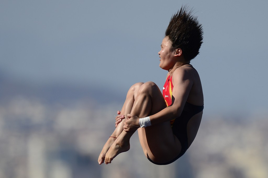 Chen Ruolin has announced her retirement from diving ©Getty Images
