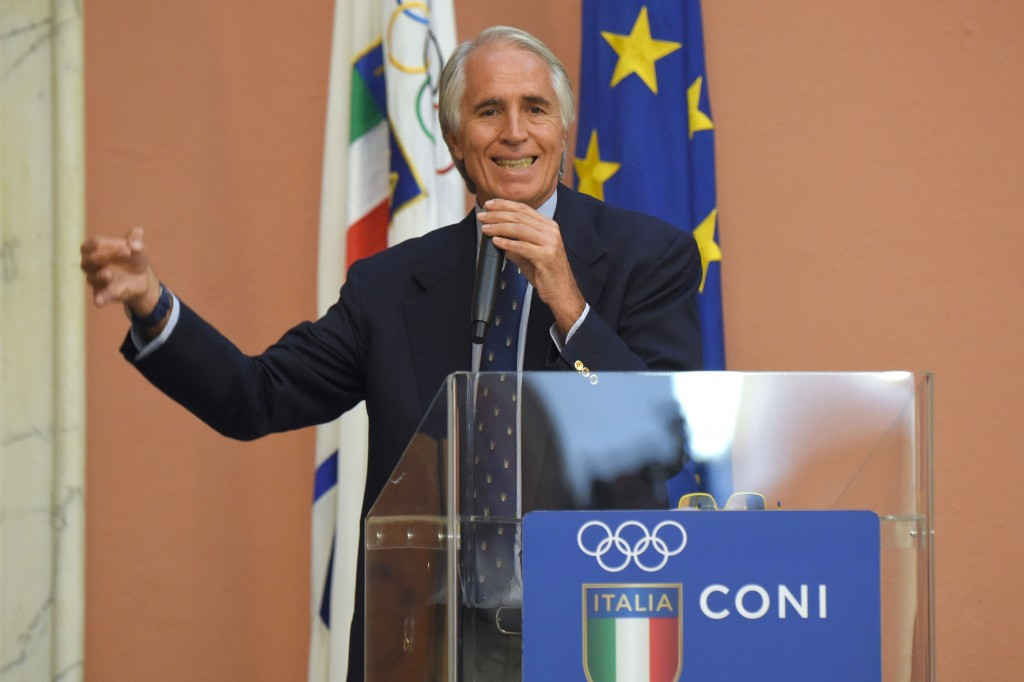 CONI President Giovanni Malagò has repeatedly hailed Milan's bid for the IOC Session as a priority ever since the 2024 attempt was abandoned last year ©Getty Images