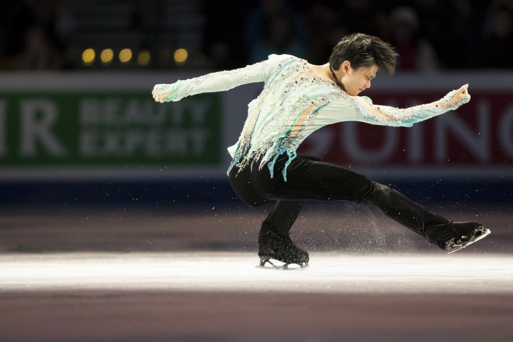 Olympic champion Yuzuru Hanyu of Japan is competing at the first ISU Grand Prix of Figure Skating event of the season in Chicago this week ©Getty Images