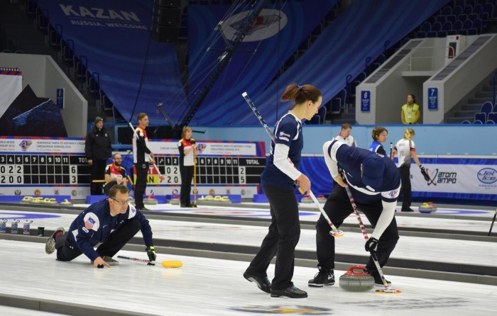 Group Stages of World Mixed Curling Championship conclude in Kazan
