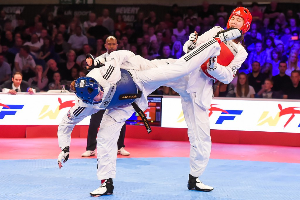 World champion Bianca Walkden has given her backing for the bids ©GB Taekwondo
