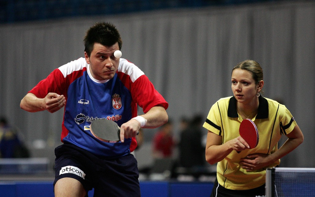 Aleksandar Karakasevic and Ruta Paskauskiene had been the defending European mixed doubles champions since 2007 ©Getty Images