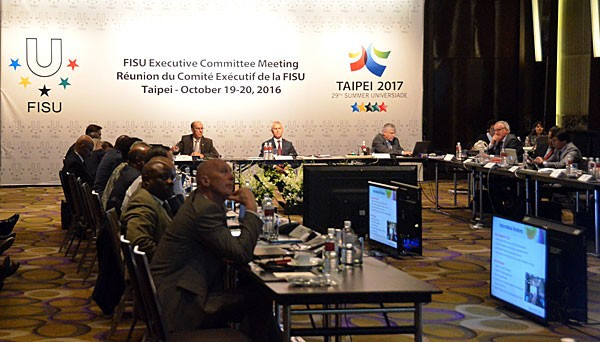 The FISU Executive Committee were in Taipei to hold two days of meetings ©FISU