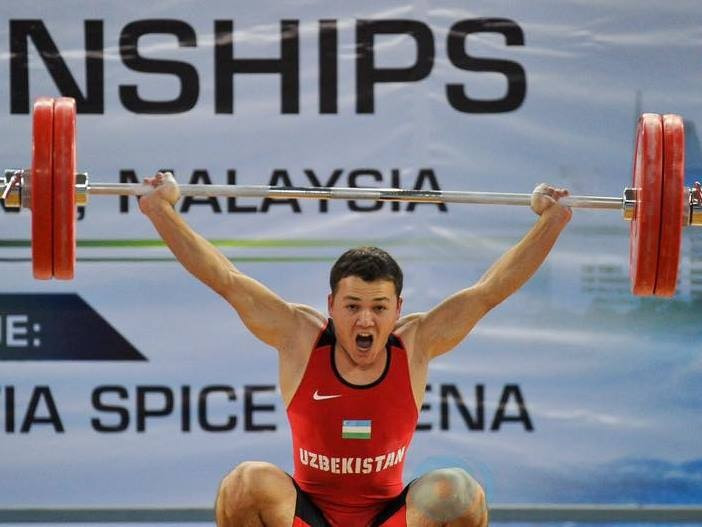 Uzbekistan's Adkhamjon Ergashev triumphed in the men's 62kg division ©IWF/Facebook