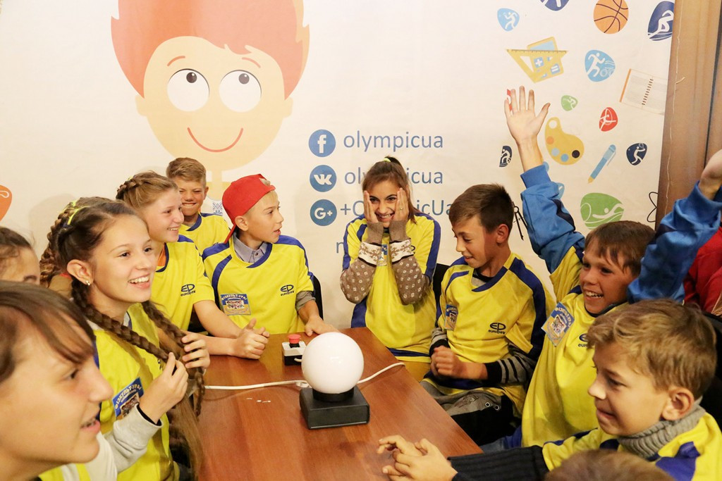 The National Olympic Committee of Ukraine hosted the grand final of its sixth annual "Olympic Stork" project ©NOCU