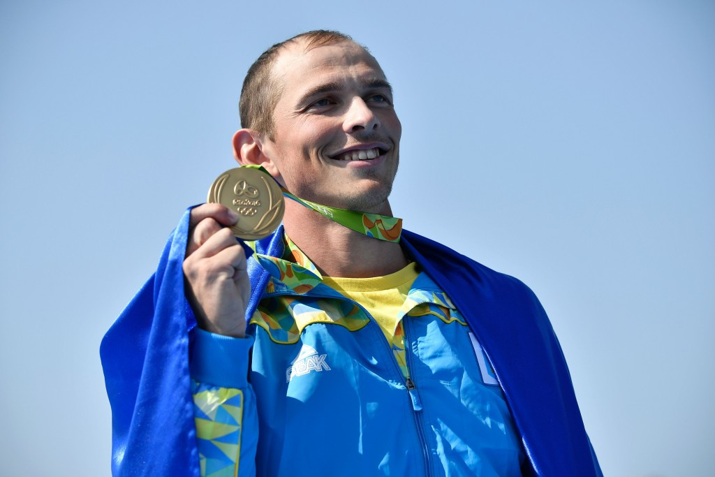 Canoeist Yuriy Cheban was one of Ukraine's two Olympic champions at Rio 2016 ©Getty Images