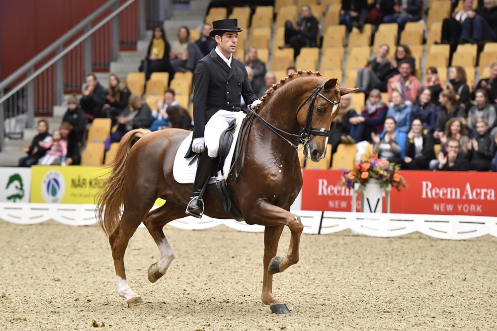 Spain’s Jurado Lopez was victorious in Odense ©FEI 