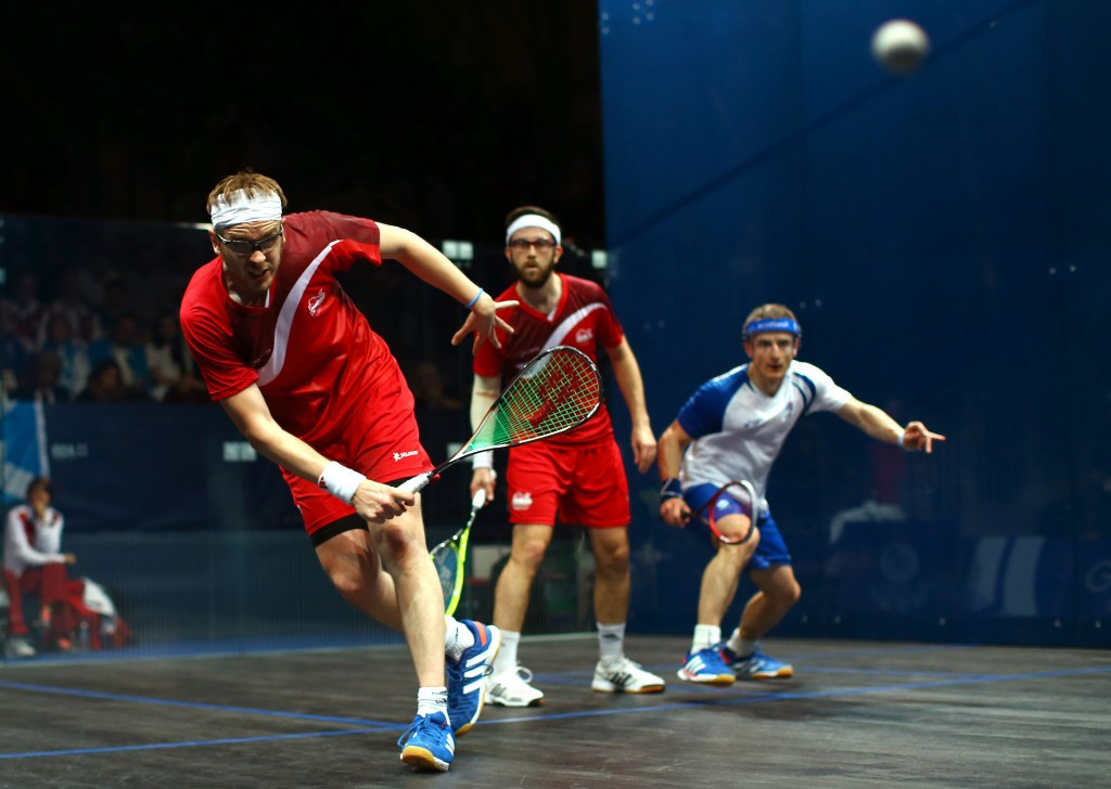Doubles squash is part of the Commonwealth Games programme ©Getty Images