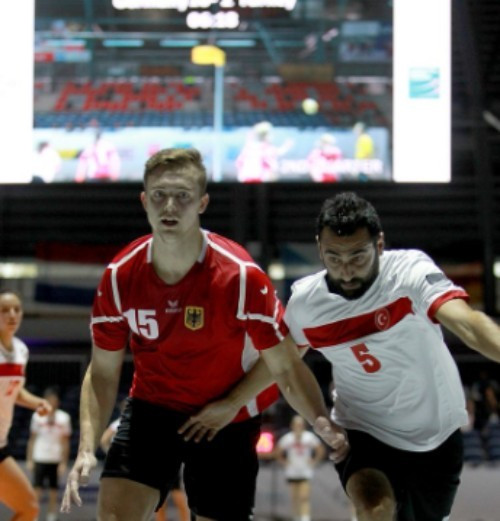 Germany beat The Netherlands to gain a first win of the European Korfball Championships ©IKF/Twitter