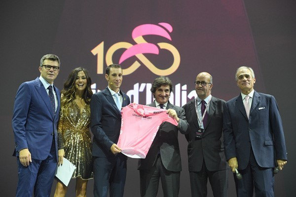 The centenary route of the Giro d'Italia was launched in Milan ©ANSA - PERI