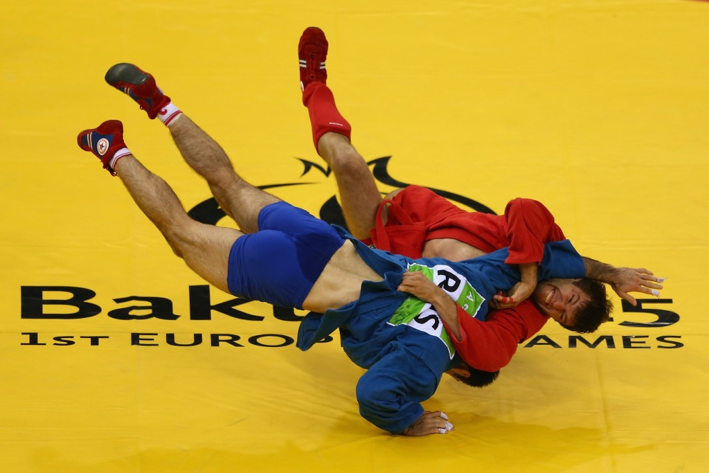 Russia were the dominant nation in Sambo earning five golds ©Getty Images