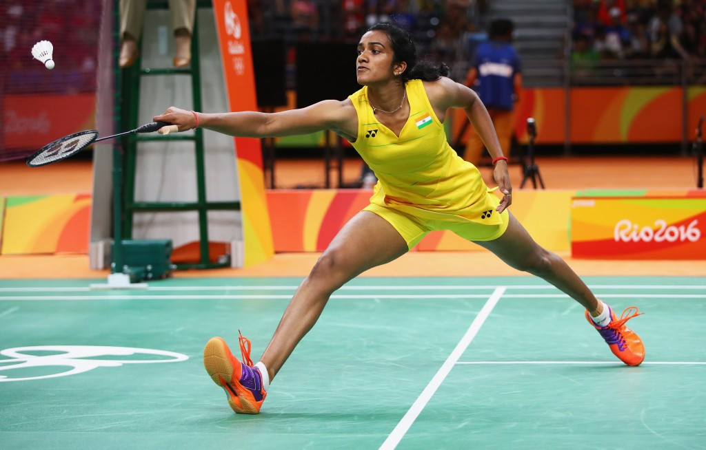 Olympic silver medallist PV Sindhu was among the winners in the women's singles first round ©Getty Images