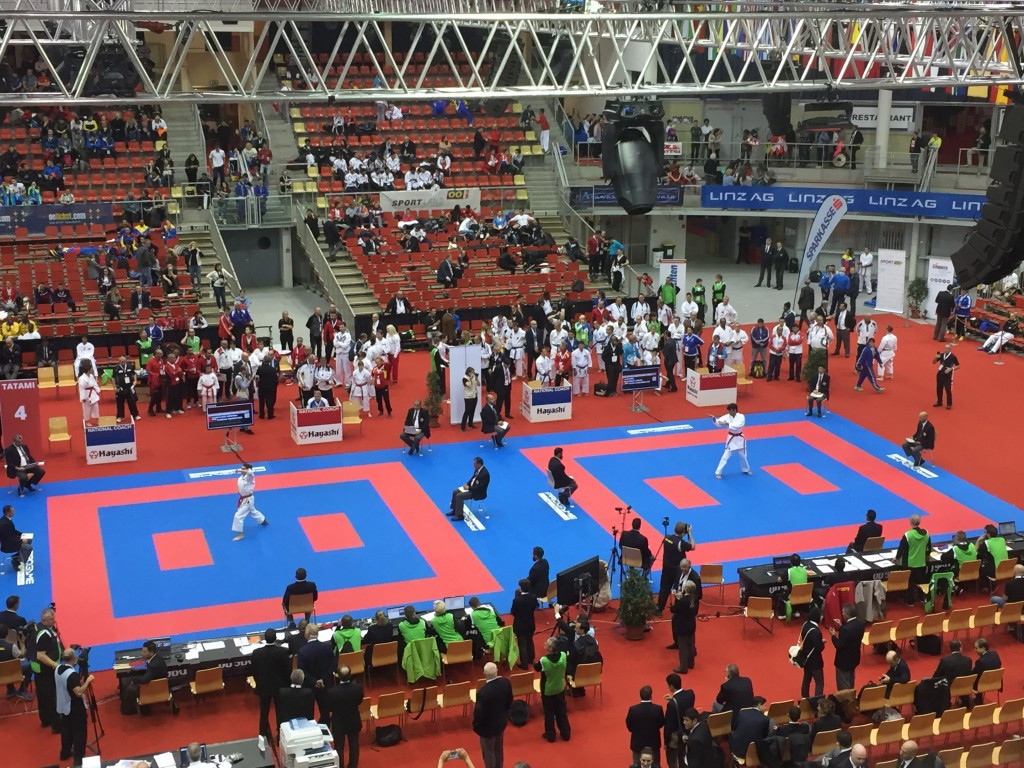 Today’s action concluded with men’s and women’s para-kata competition ©ITG