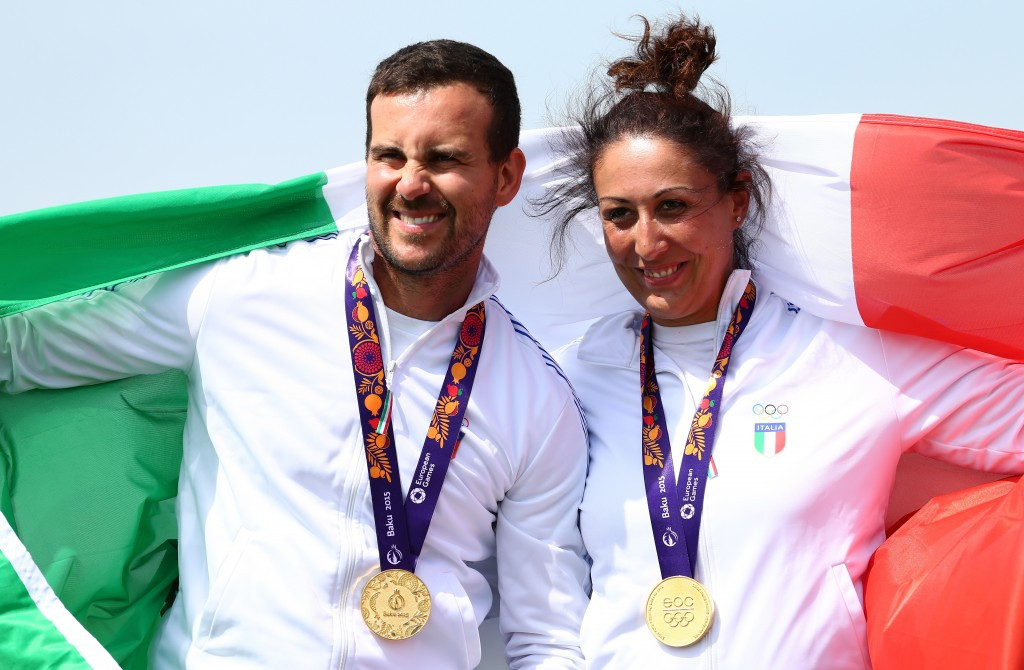 Italy won two of the three gold medals on the last day of shooting ©Getty Images