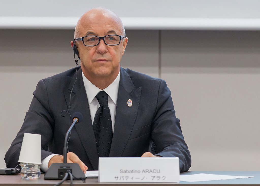 International Roller Sports Federation President Sabatino Aracu is heading the SportAccord Working Group ©Getty Images