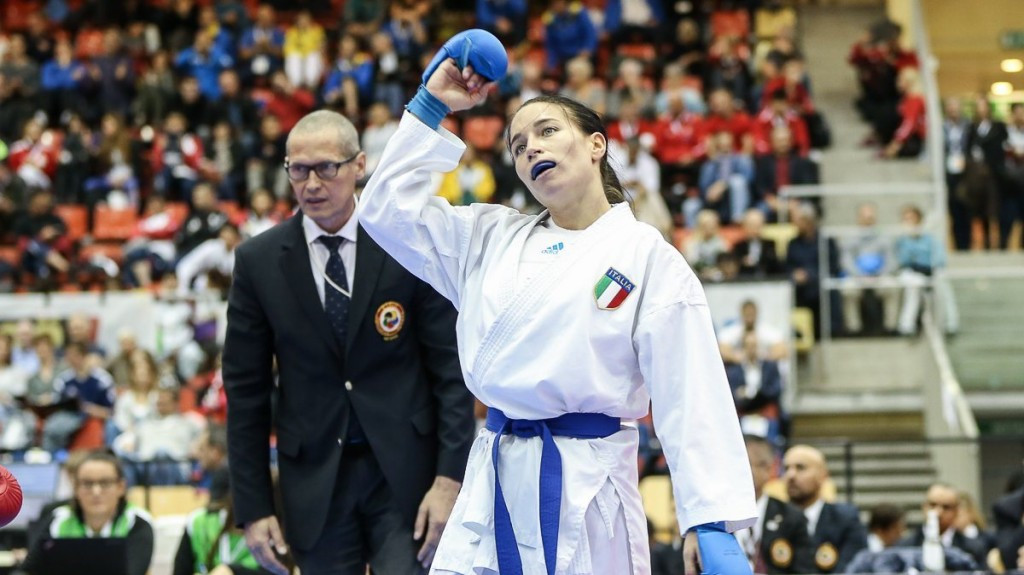 World and European champion Sara Cardin of Italy surprisingly failed to reach the decisive stages of the women's under 55kg competition ©FIJLKAM/Twitter