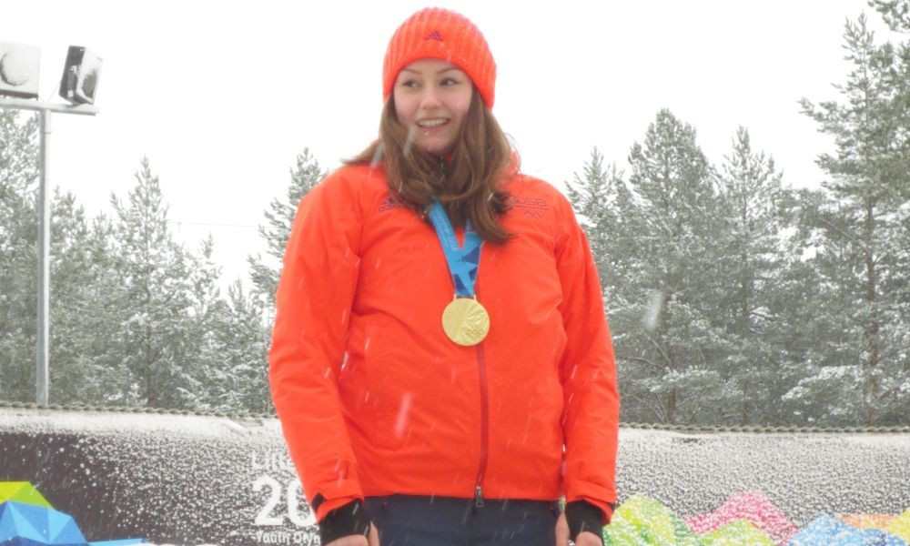 Winter Youth Olympic champion Laura Nolte has made the switch to two-man bobsleigh ©IBSF