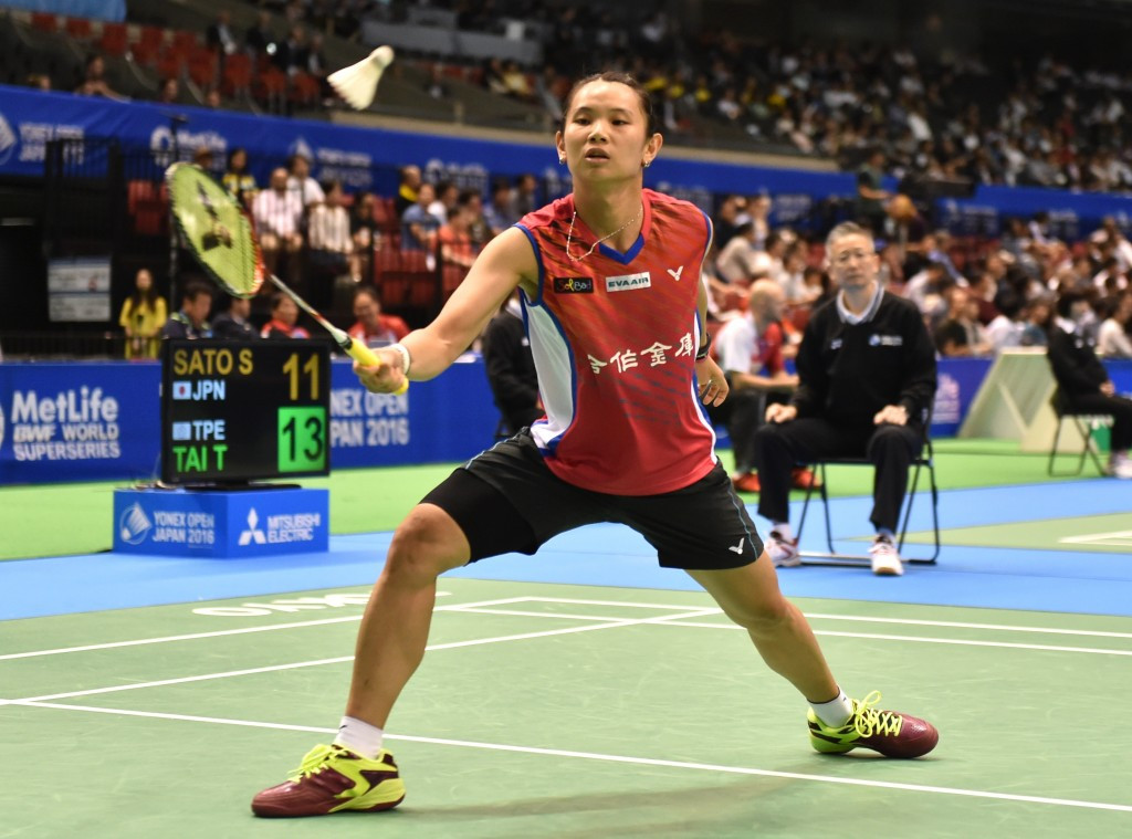 Chinese Taipei's Tai Tzu Ying was the most notable casualty in the women’s singles competition ©Getty Images