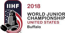 The logo for the 2018 IIHF World Junior Championship has been unveiled ©USA Hockey
