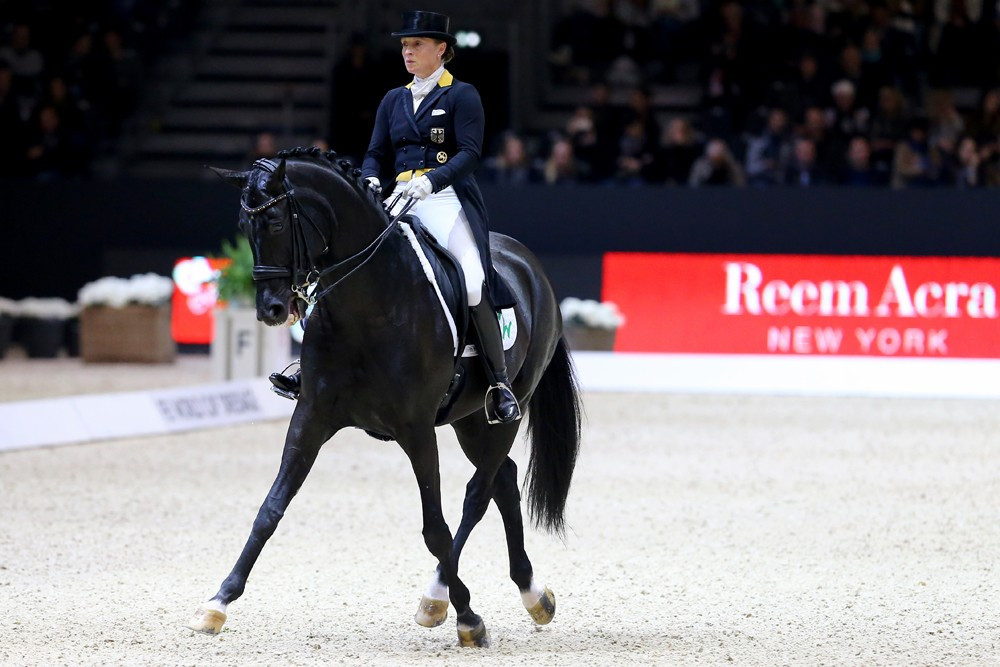 Germany's Isabell Werth has won this week's FEI Dressage World Cup event in Lyon, France ©FEI