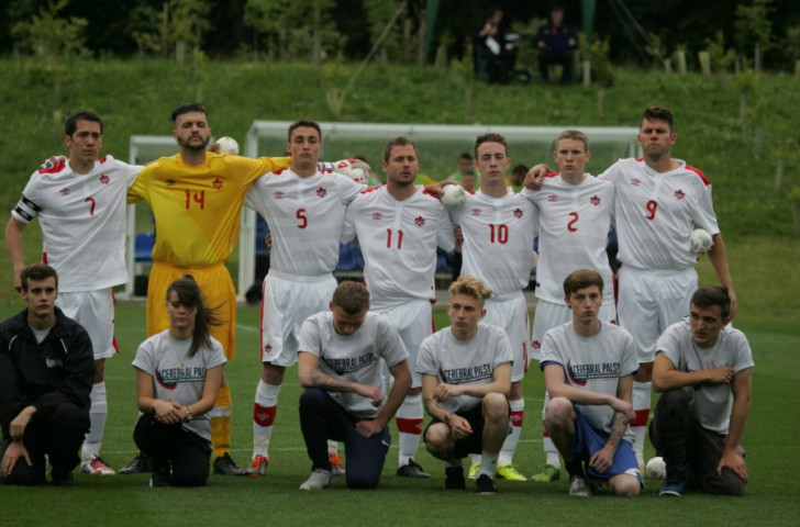 Goalkeeper Trevor Stiles came outfield to bag a two-goal salvo as Canada beat Venezuela ©CPFWC
