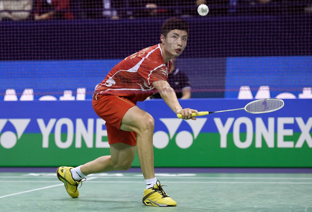 Youth Olympic Games gold medallist Shi Yuqi of China secured the men’s singles title ©Getty Images