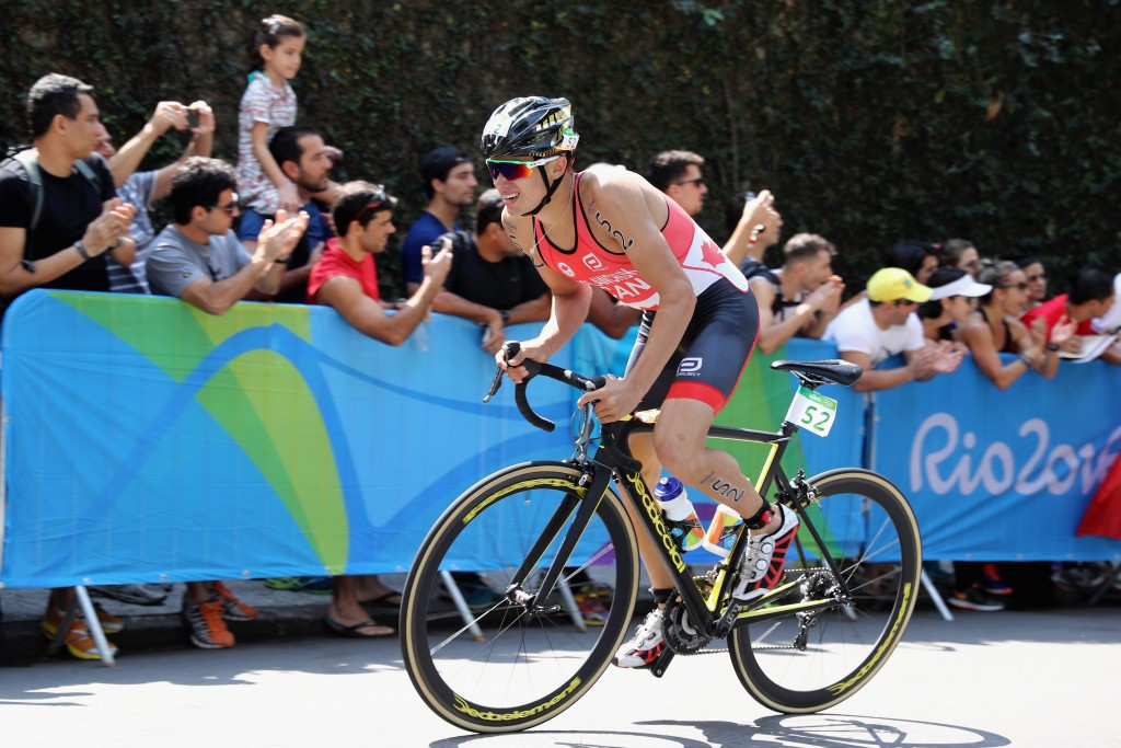 Tyler Mislawchuk was Canada's best placed triathlete at this year's Olympic Games in Rio de Janeiro, finishing 16th in the men's event ©Getty Images