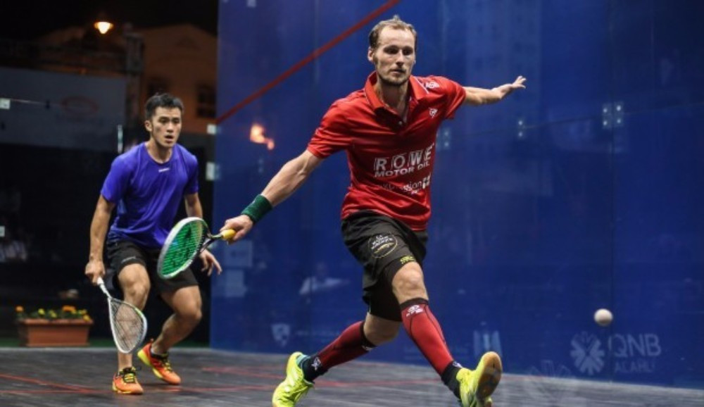 France's Gregory Gaultier remains on track to defend his title ©PSA
