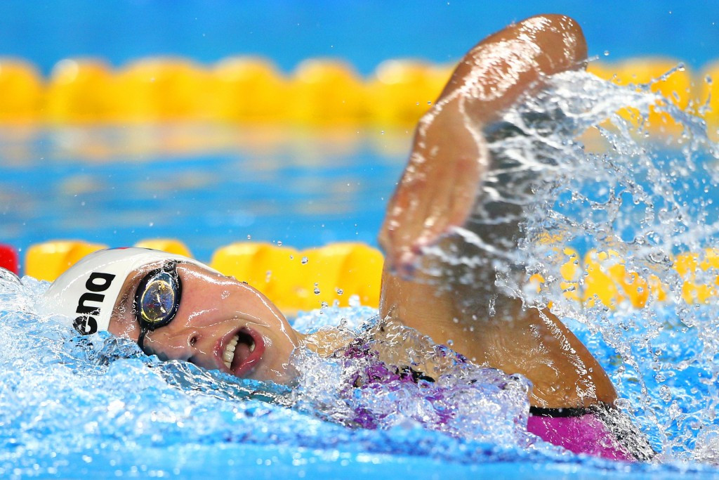 Arina Openysheva's pursuit of eight gold medals came to an end with a silver in the women's 100m freestyle